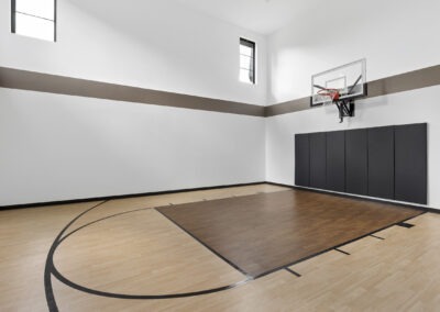 2026 Artisan Home Tour home lower level sport court